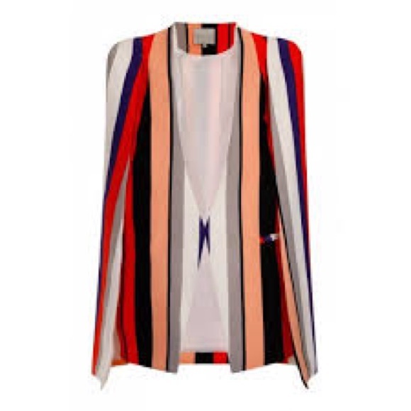 Simply Be striped vape blazer!! Size 3X (22/24)! EUC! 🌈 - Picture 2 of 6